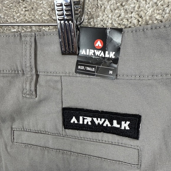 Airwalk‎ Gray Chino Pants Men's Size 36x34 NEW - Picture 6 of 11